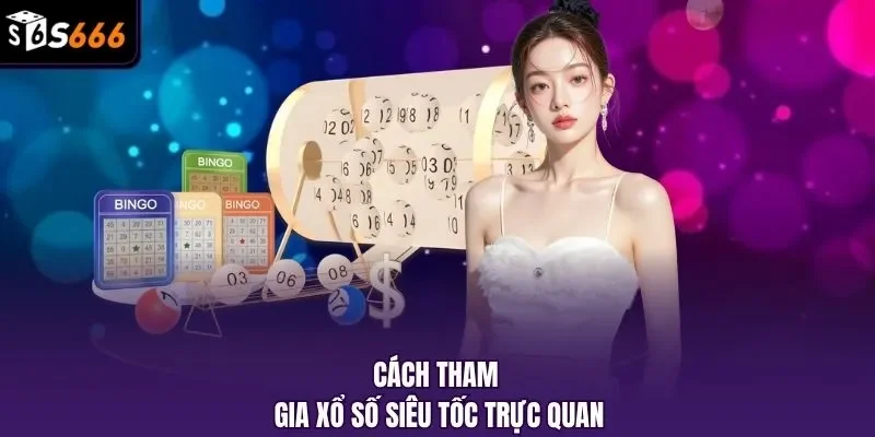 Cách tham gia xổ số siêu tốc trực quan